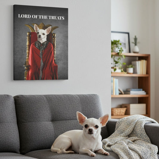 Lord Of The Treats Canvas