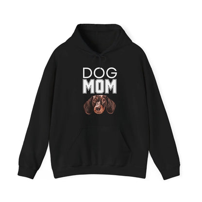 Custom Dog Hoodie, Dog Mom, black version