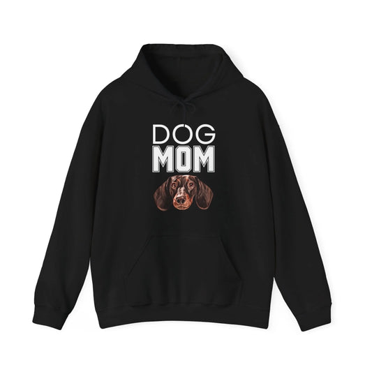 Custom Dog Hoodie, Dog Mom, black version
