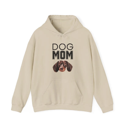 Custom Dog Hoodie, Dog Mom, sand version