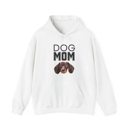 Custom Dog Hoodie, Dog Mom, white version