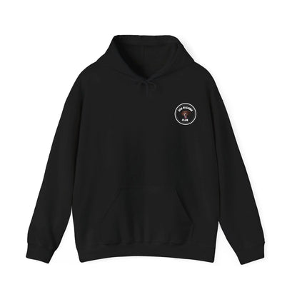 Custom Dog Hoodie, Dog Walking Club, black version