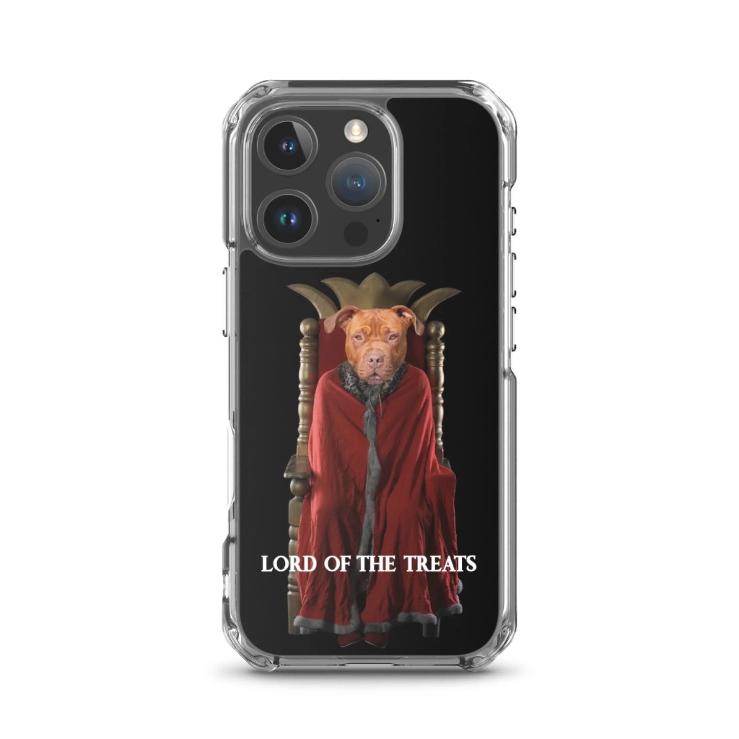 Custom Dog Phone Case, Lord of the Treats, iPhone version