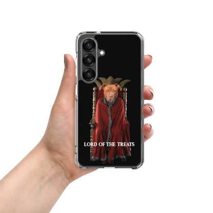 Custom Dog Phone Case, Lord of the Treats, Samsung lifestyle view