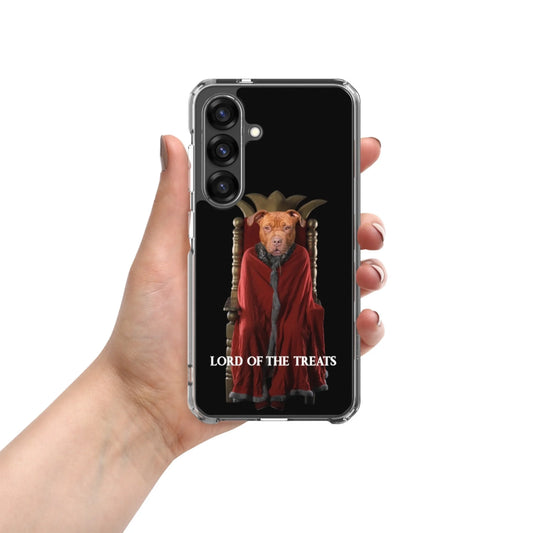 Custom Dog Phone Case, Lord of the Treats, Samsung lifestyle view