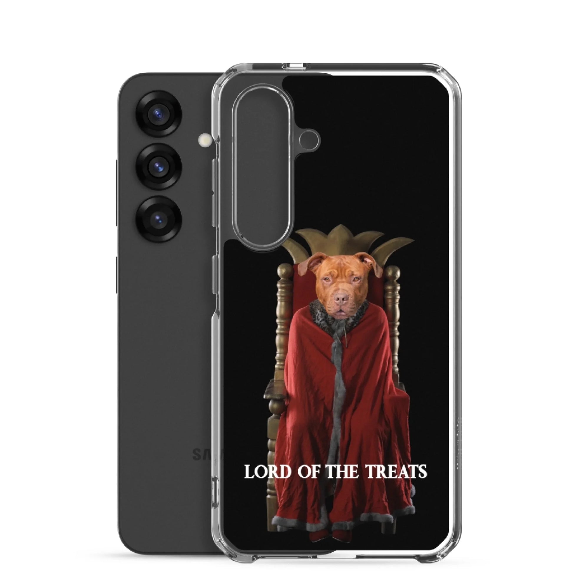 Custom Dog Phone Case, Lord of the Treats, Samsung version