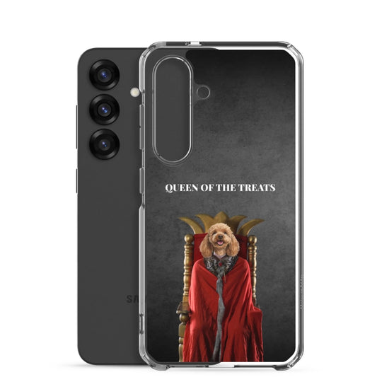 Custom Dog Phone Case, Queen of the Treats, Samsung version