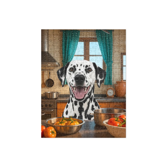 Custom Dog Puzzle, Cooking Dog, product view