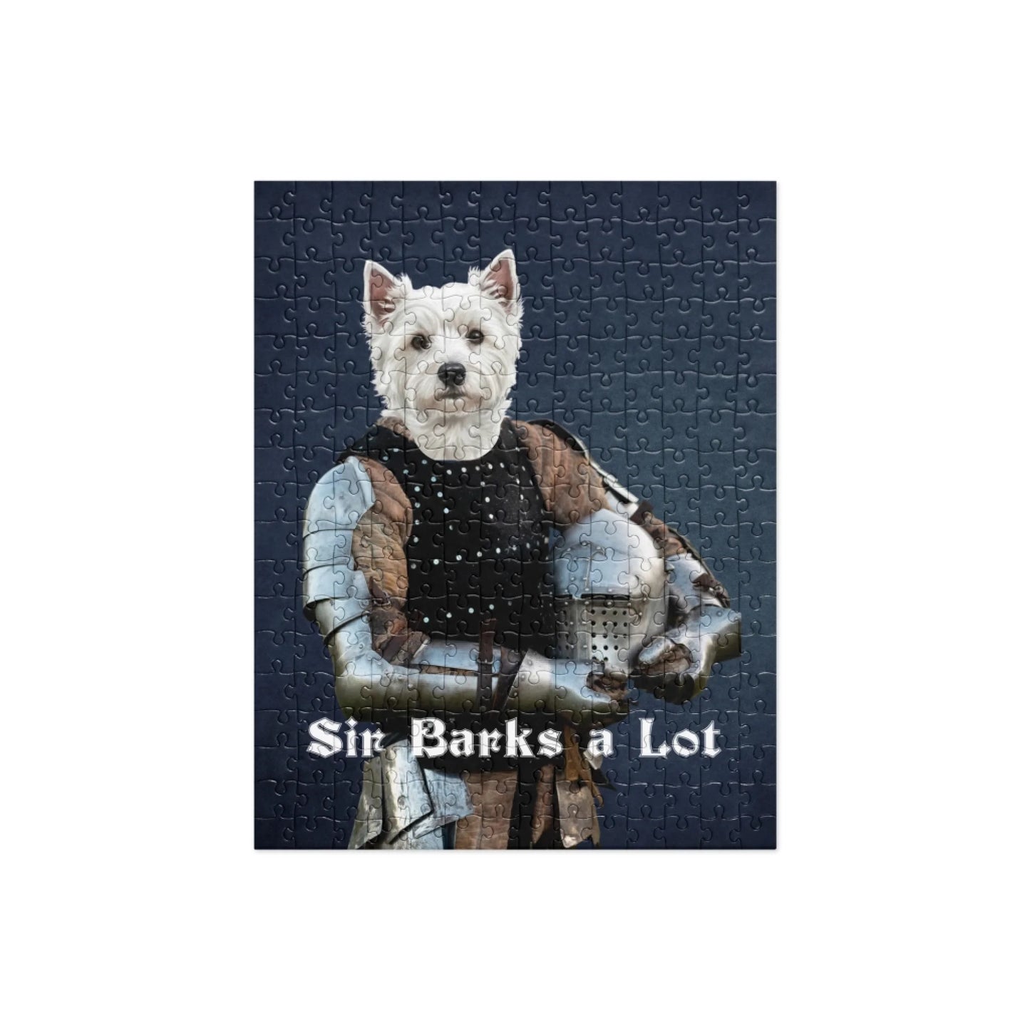 Custom Dog Puzzle, Sir Barks a Lot, product view