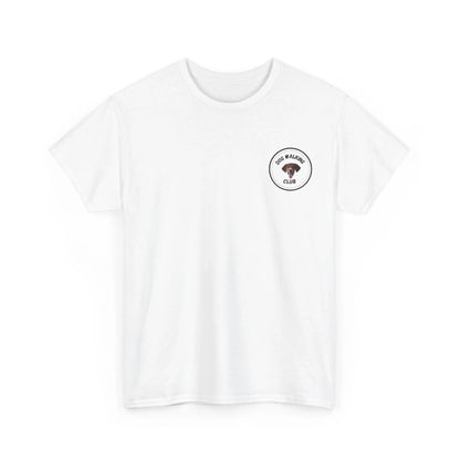 Custom Dog Tee Shirt, Dog Walking Club, white version
