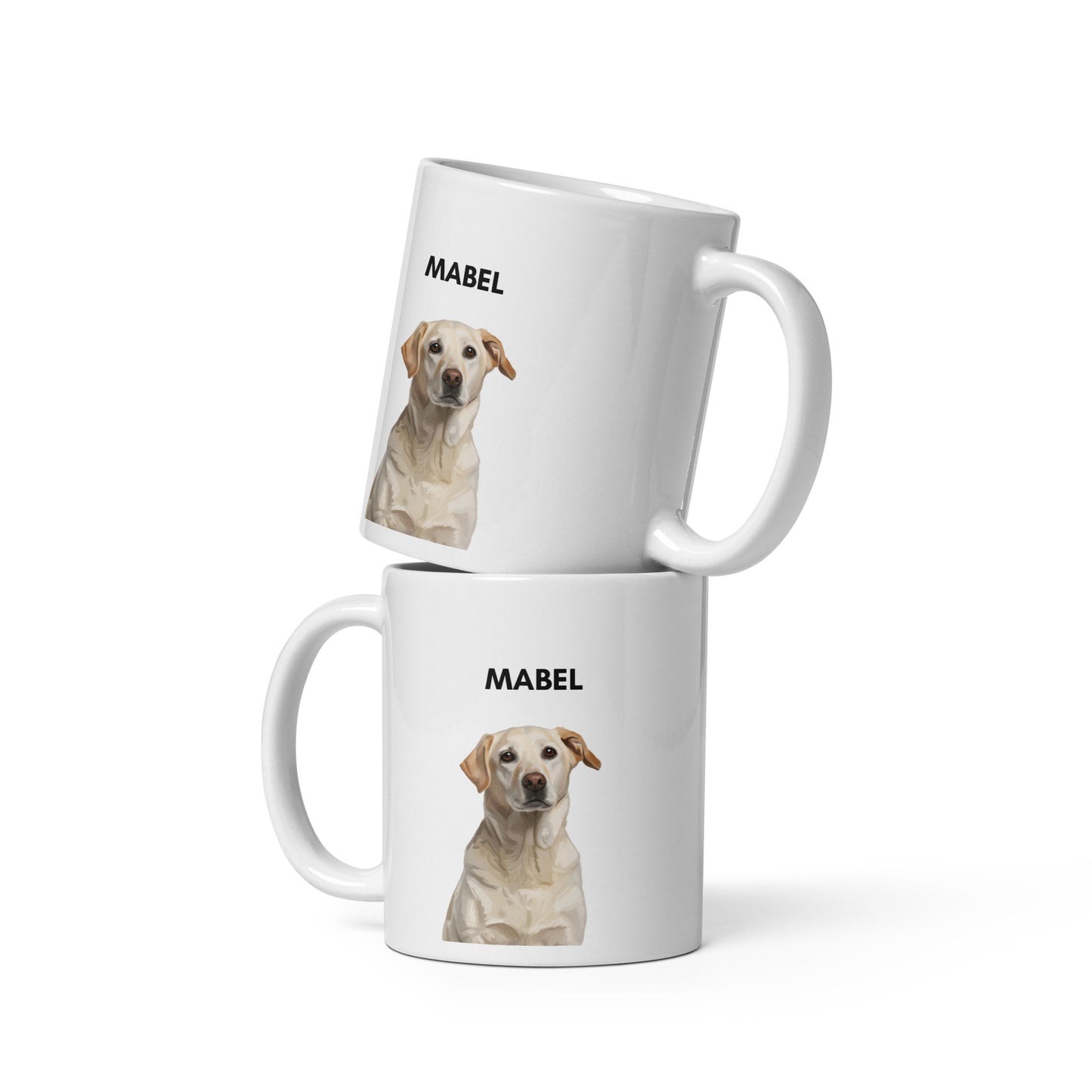 mug 1 dog portrait