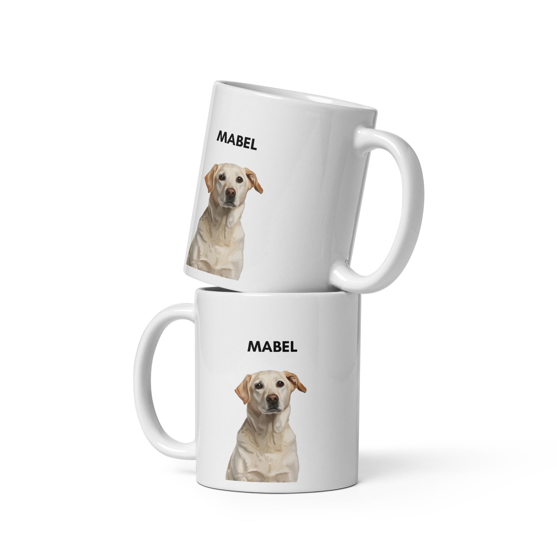 mug 1 dog portrait